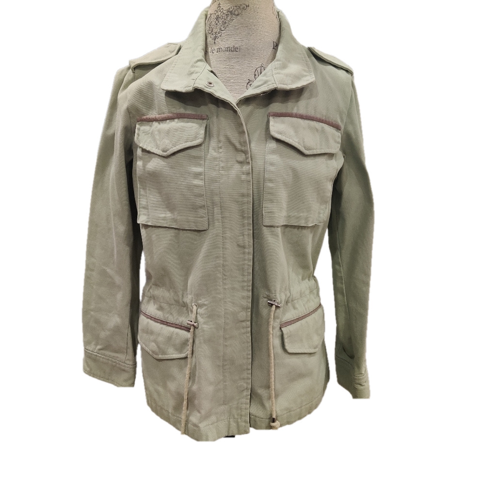 Soia & Kyo Olive Green Utility Jacket